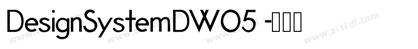 DesignSystemDW05 字体转换